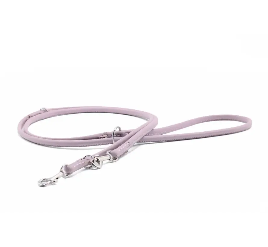 Hondenriem Nubuck Lila