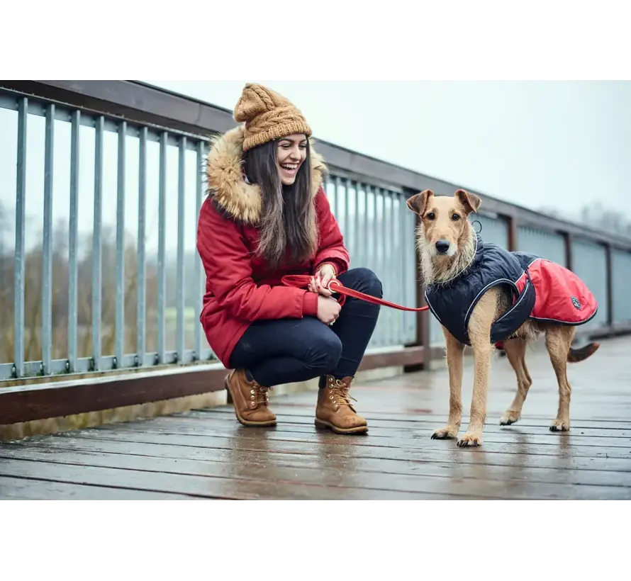 Dog Coat Uppsala Cozy Red