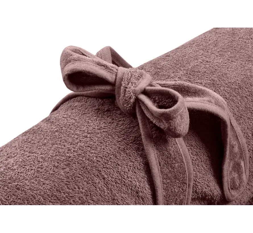 Dog Bathrobe Riga Old Rose