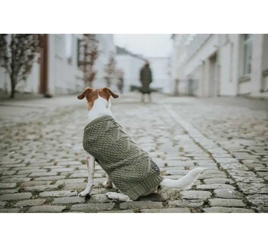 Dog Sweater Malmö Khaki