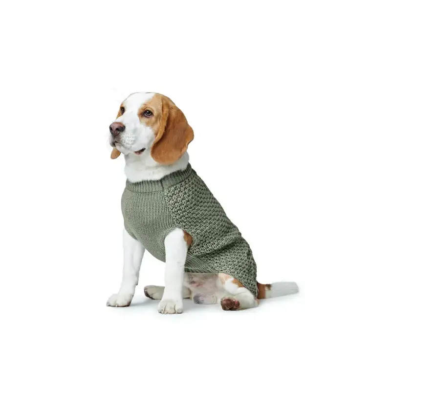 Dog Sweater Malmö Khaki