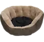 Round Dog Bed Bodhi Dark Brown