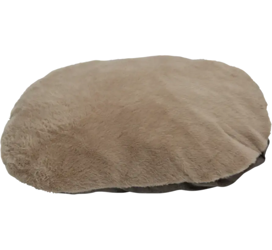 Round Dog Bed Bodhi Dark Brown