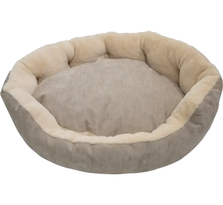 Round Dog Bed Bodhi Taupe
