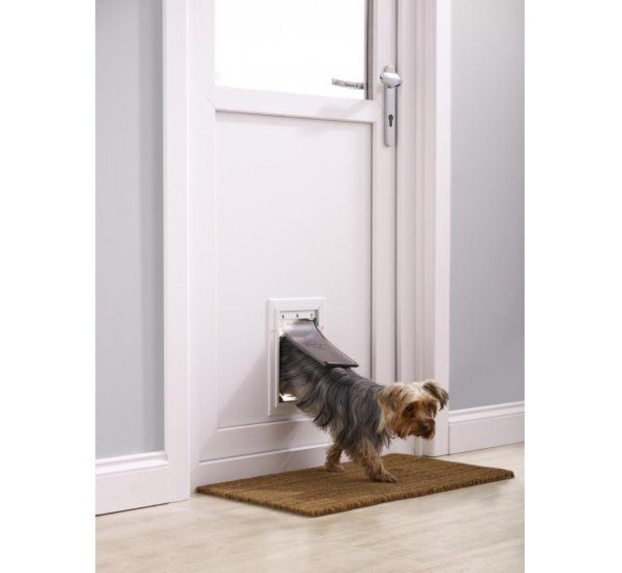 Staywell Dog Flap Aluminium