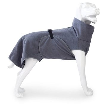 EQDOG Dog Bathrobe Doggy Dry Dark Grey