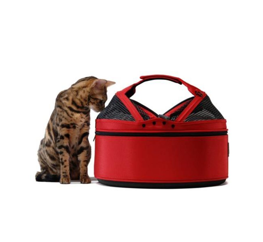 Pet Carrier Medium Red