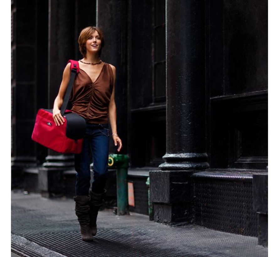 Atom Rode Luxe Reistas & Draagtas voor Honden en Katten 