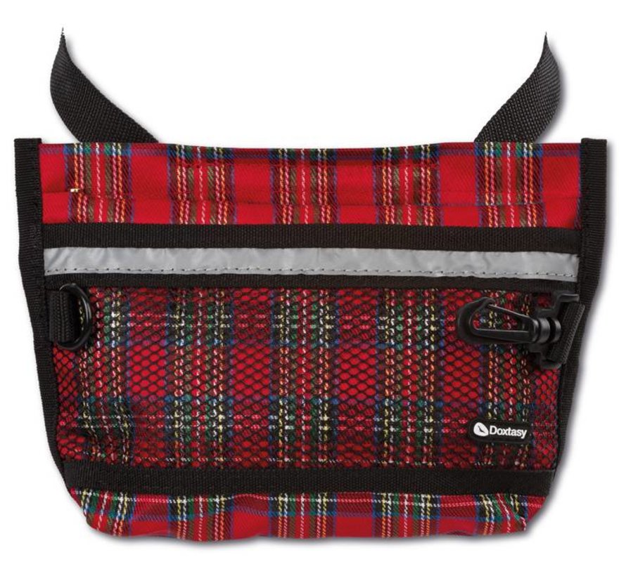 Treat Bag Large Tartan Red