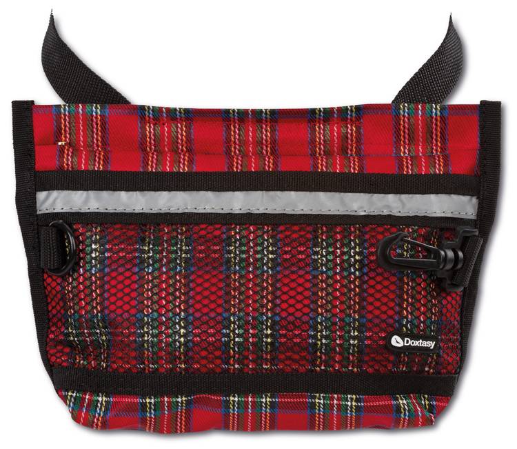 Beloningszakje Treat Bag Large Tartan Red