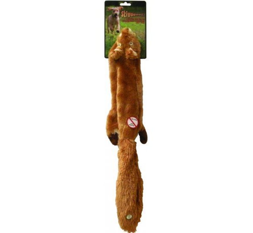 Skinneeez Dog Toy Plush Squirrel