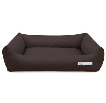 Dogsfavorite Dog Bed Faux Leather Mocha