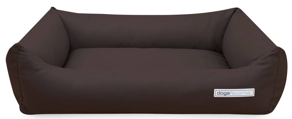 Dogsfavorite Hondenmand Kunstleer Mokka dogsfavorite kopen in de aanbieding