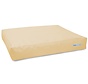 Dog Cushion Big Pad Faux Leather Cream