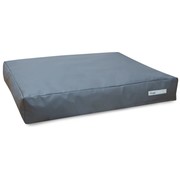 Dogsfavorite Dog Cushion Big Pad Leatherette grey