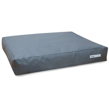 Dogsfavorite Dog Cushion Big Pad Leatherette grey