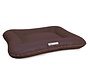 Dog Bed Classic Leatherette Brown