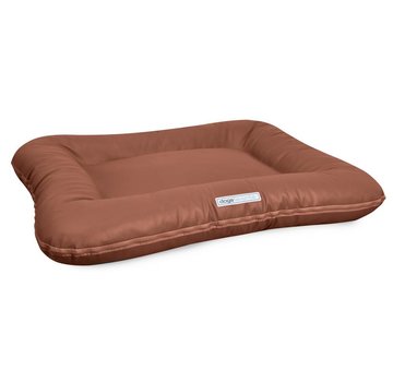 Dogsfavorite Dog Bed Classic Faux Leather Cognac