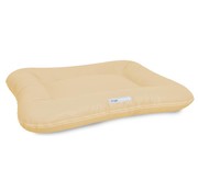Dogsfavorite Dog Bed Classic Faux Leather Cream