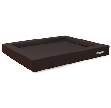 Dogsfavorite Dog Bed Relax Faux Leather Mocha