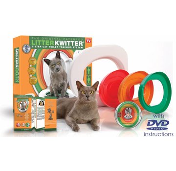 Litter Kwitter Toilet training system for cats