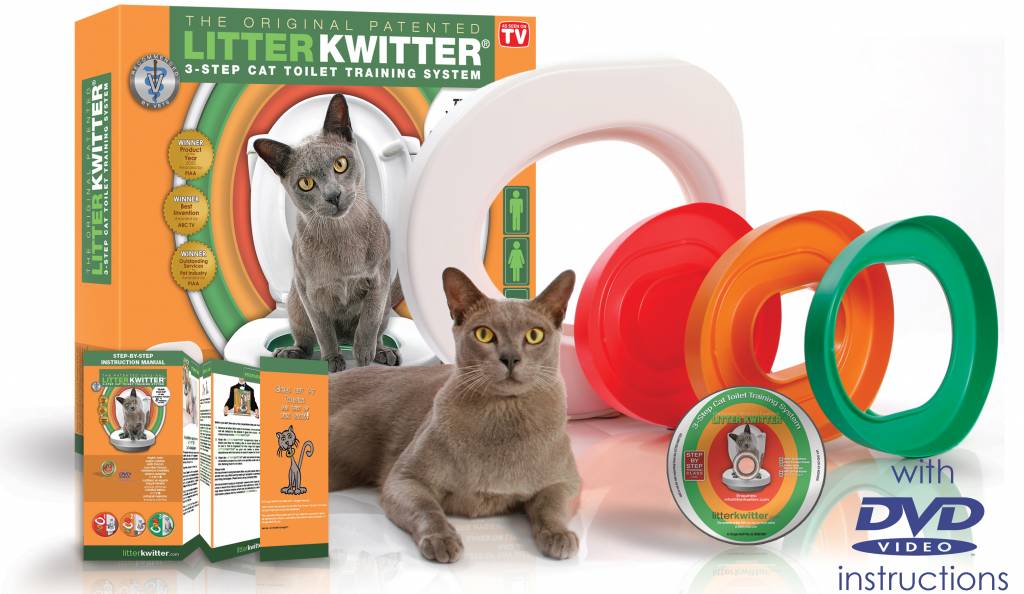Toilet training systeem voor katten