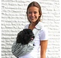 Dog Sling Canvas Grey XS