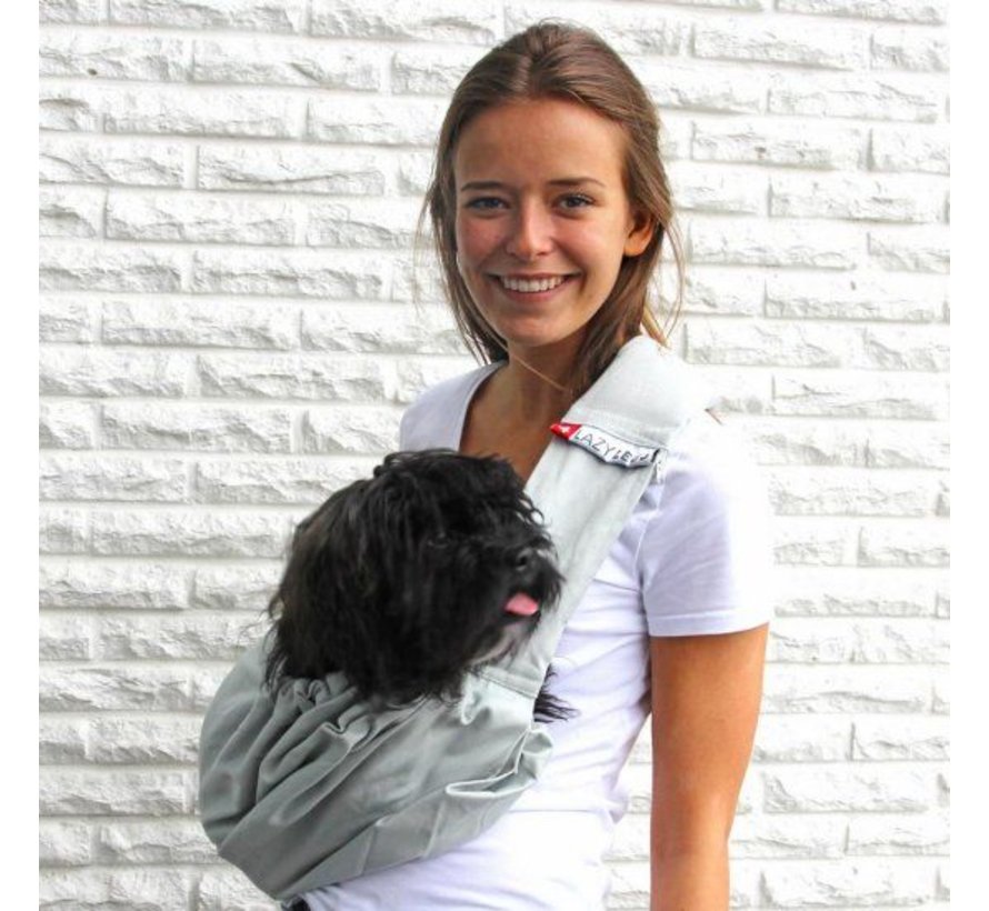 Dog Sling Canvas Grey XS