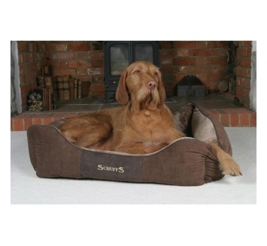 Dog Bed Chester Box Bed Chocolate