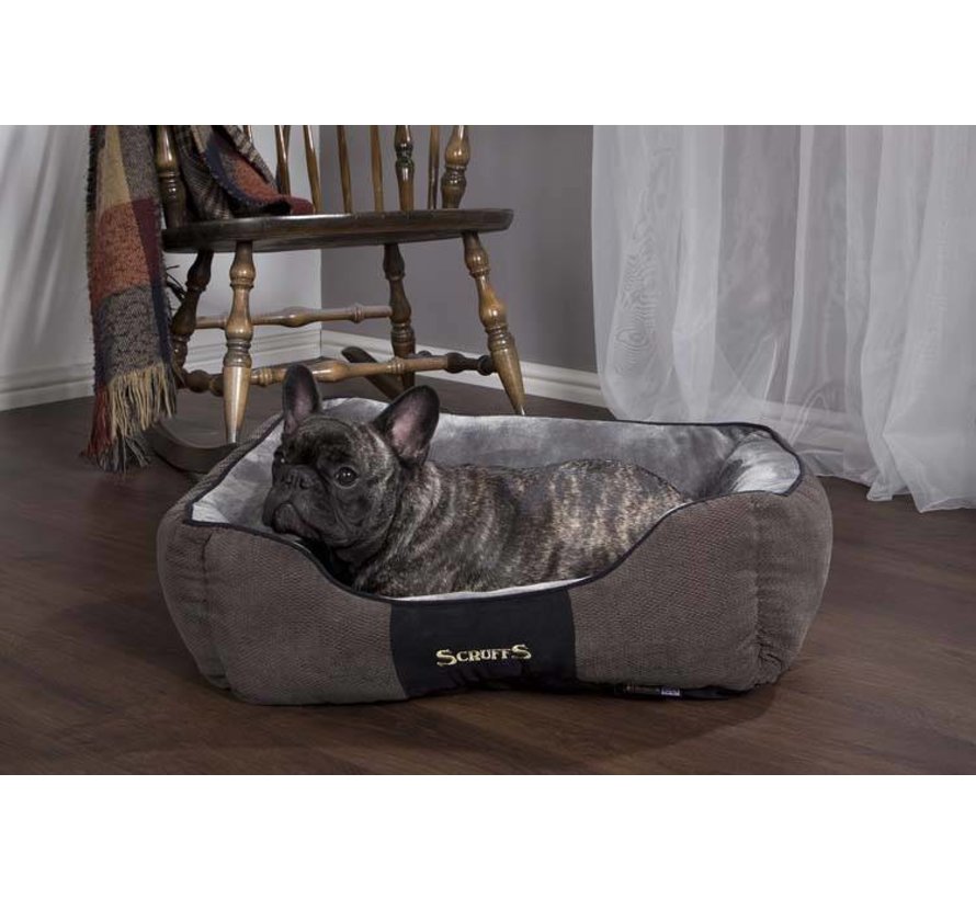 Chester Dog Bed Box Bed Graphite
