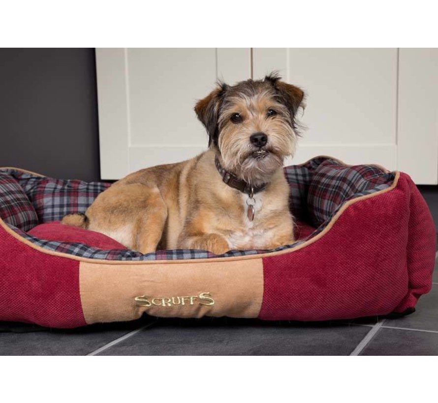 Dog Bed Highland Red