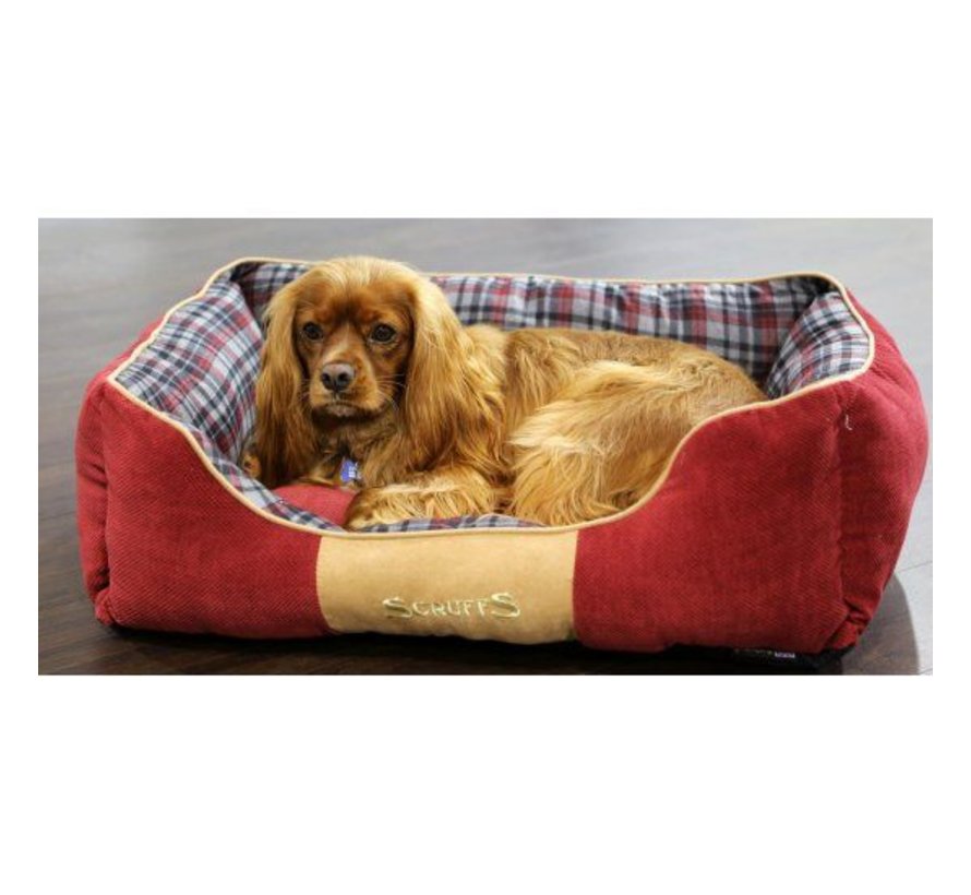 Dog Bed Highland Red