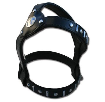 Doxtasy Dog Harness Knight Black & Silver