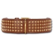 Doxtasy Hondenhalsband Swarovski Extreme Brown 45mm