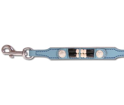 Doxtasy Dog Collar Baby Blue Eagle 25mm