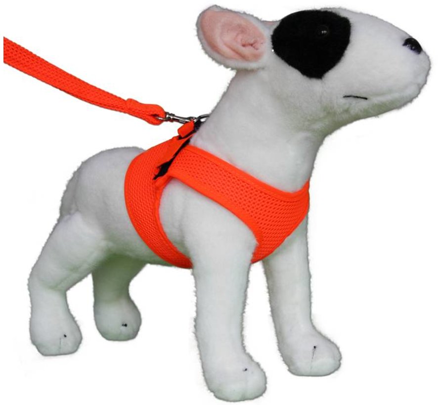 Dog Harness Comfy Harness Mesh Fluo Orange