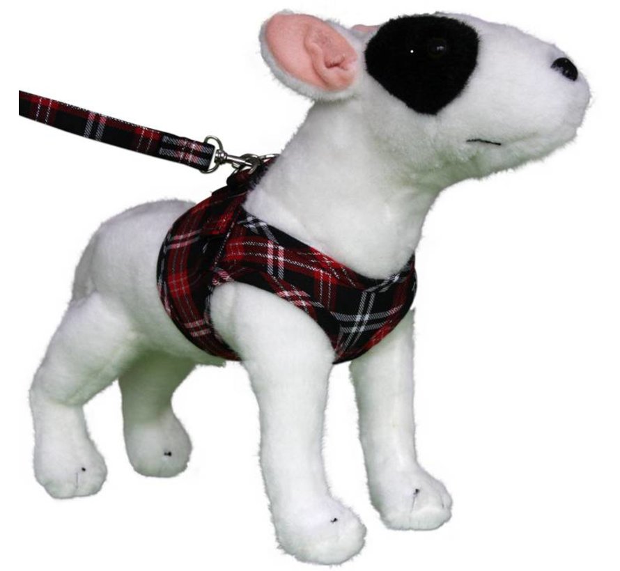 Dog Harness Comfy Harness Scottish Black