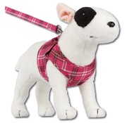 Doxtasy Comfy Dog Harness Scottish Hot Pink