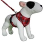 Dog Harness Round Loop Harness Scottish Red