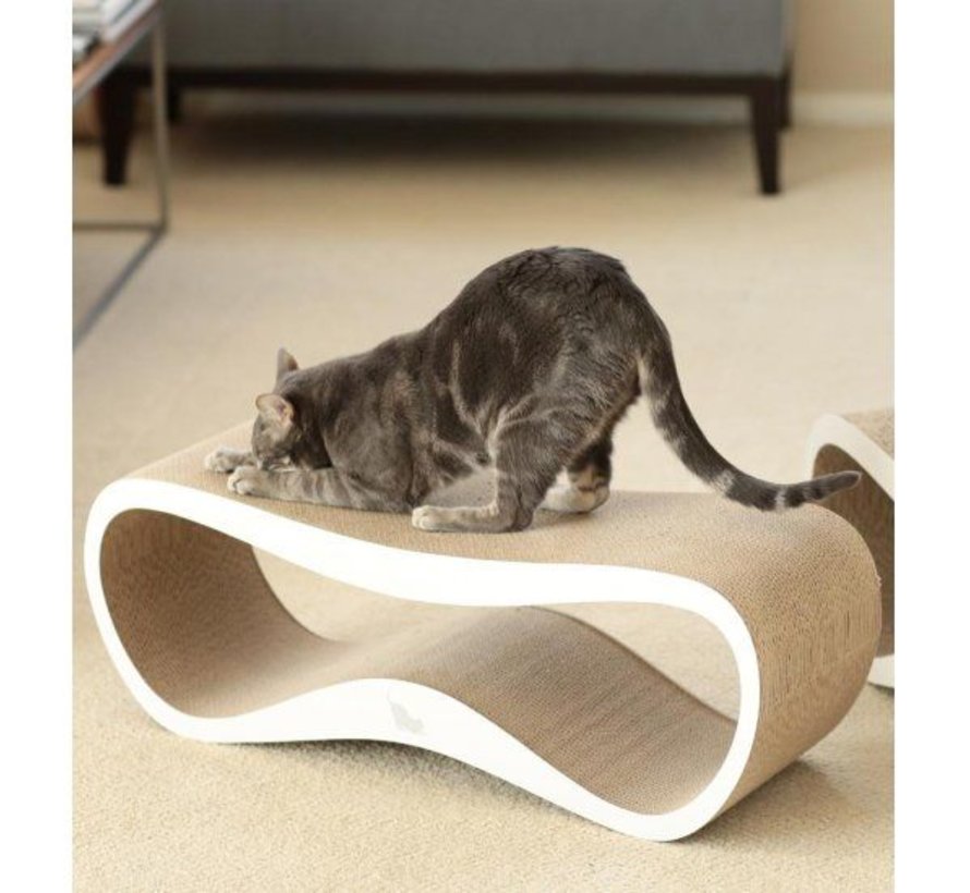 Cat Scratcher LUI White