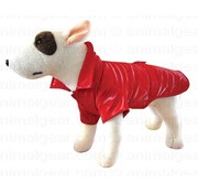 Doxtasy Dog Raincoat New York Red