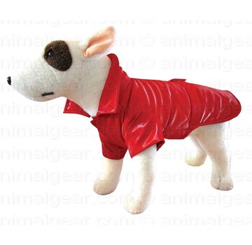 Doxtasy Dog Coat Raincoat New York Red