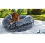 Dog Bagel Bed Midnight Frost