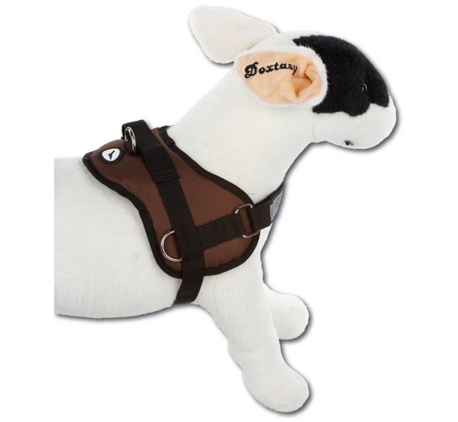 Dog Survival harness Chocolate Brown