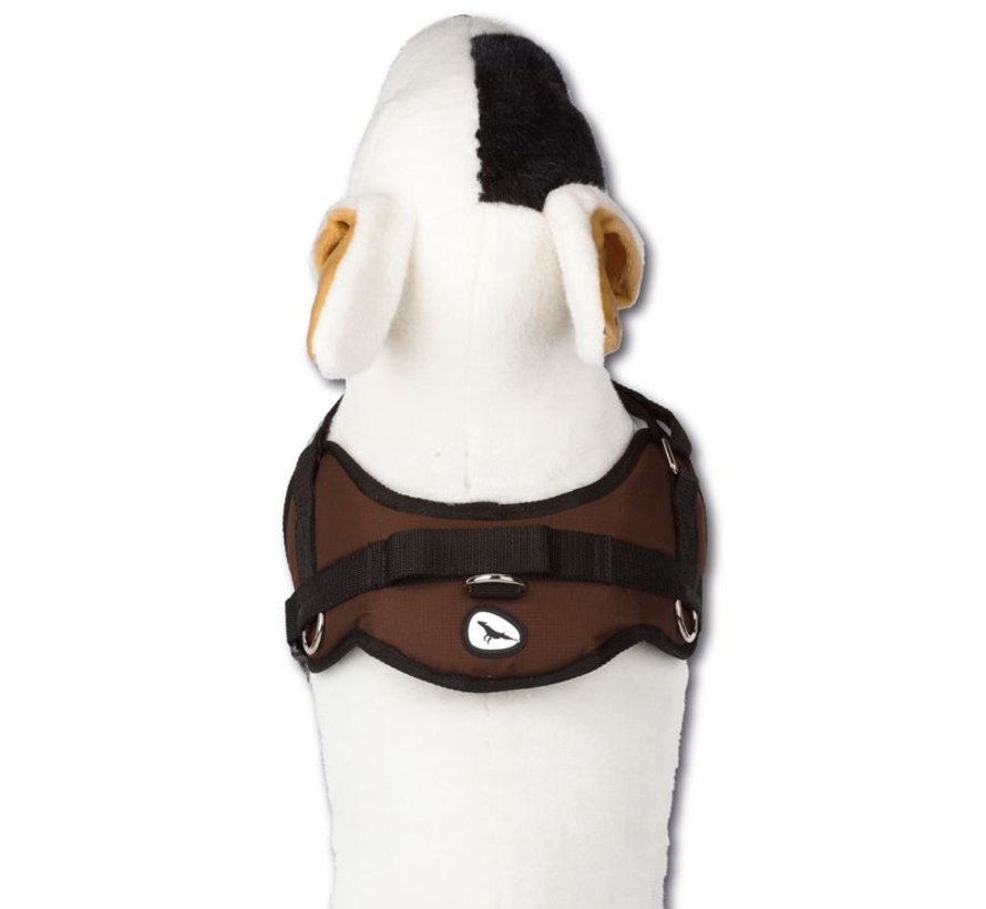 Dog harness Survival harness Chocolate Brown