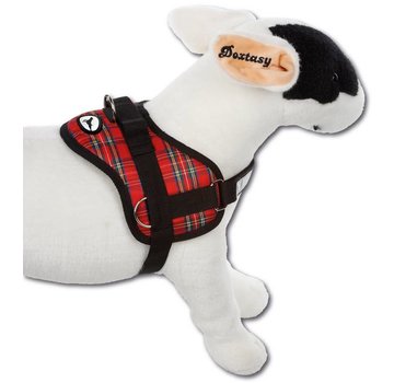 Doxtasy Hondentuig Survival harness Tartan Red