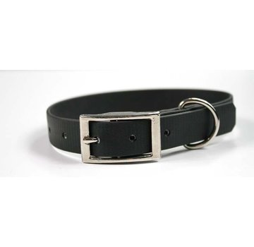 EQuest 4dogs Dog Collar Black Biothane