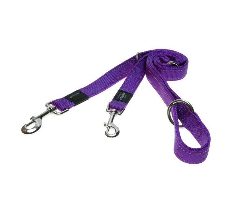 Dog Leash Utility Multi Purpose Purple