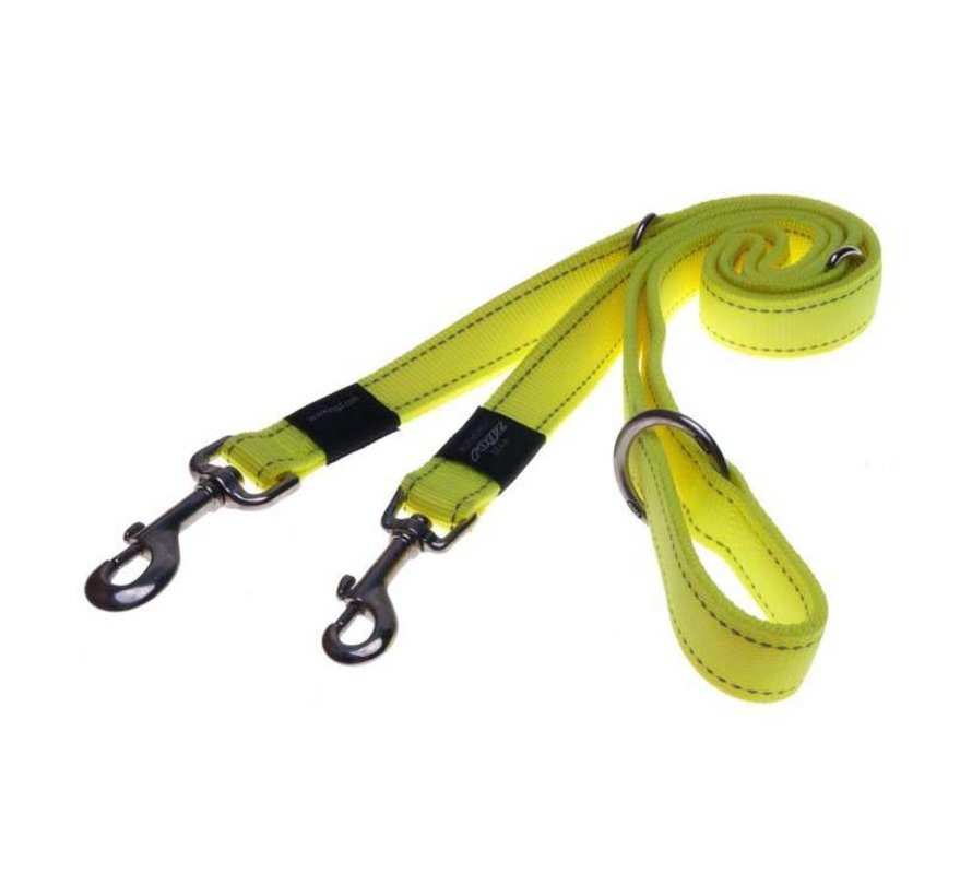 Dog Leash Utility Multi Purpose Yellow