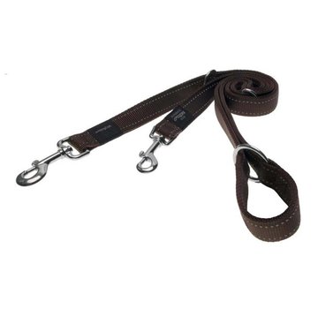 Rogz Dog Leash Utility Multi Purpose Brown